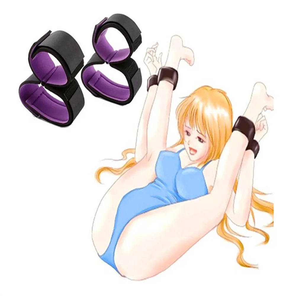 เซ็กส์ทอย อุปกรณ์ BDSM ทำจากผ้าฝ้าย, กุญแจมือ, หมอนรองขาเซ็กซี่, เข็มขัดรัด, ของเล่นคู่รักช่วยในการถึงจุดสุดยอด