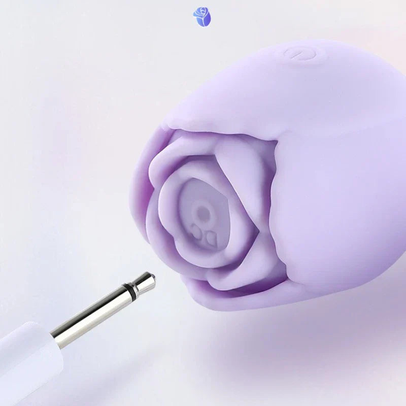 ของเล่นทางเพศ Rose Sucking Dildo Vibrator สำหรับผู้หญิง 3in1 เครื่องสั่น G-Spot สำหรับสอดทางช่องคลอด เครื่องกระตุ้น เครื่องสั่นสำหรับผู้หญิง ของเล่นผู้ใหญ่