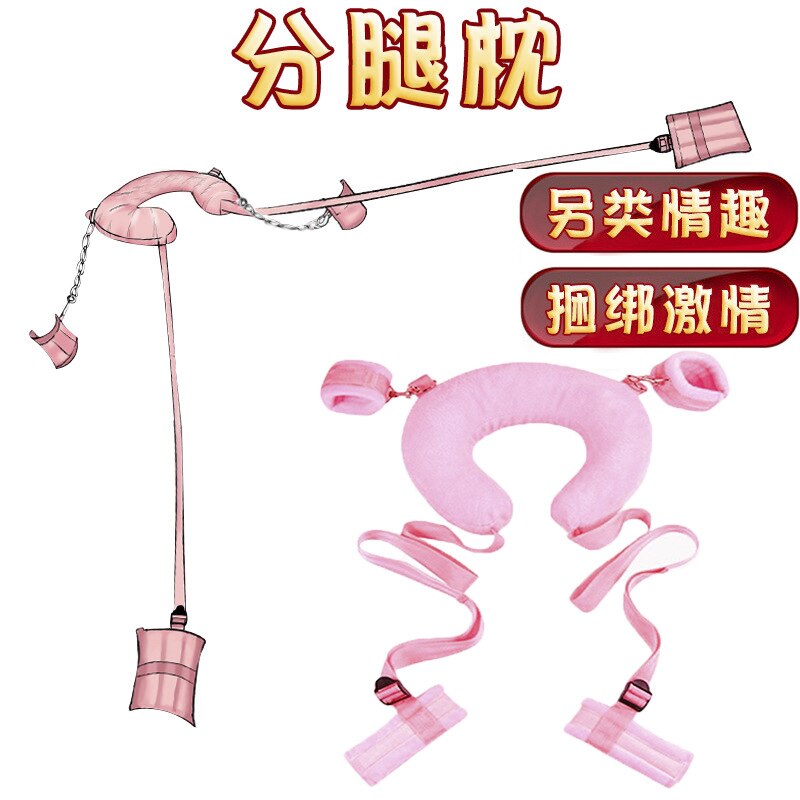SM Bondage Restraints Slave Straps Pillow Sex Toys for Women Couples Handscuff Neck Ankle Cuffs Adult Games Sex Products