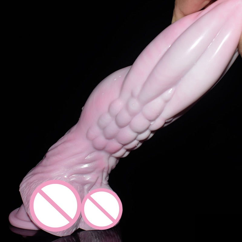 มอนสเตอร์เพศชายอวัยวะเพศขนาดใหญ่ SXXY พร้อมจุ๊บยางสำหรับผู้หญิง ช่วยสำเร็จความใคร่ให้สุภาพสตรี ดิลโด้แฟนตาซีของเล่นสำหรับผู้ใหญ่สำหรับมีเพศสัมพันธ์ อุปกรณ์ขยายก้นทางทวารหนัก