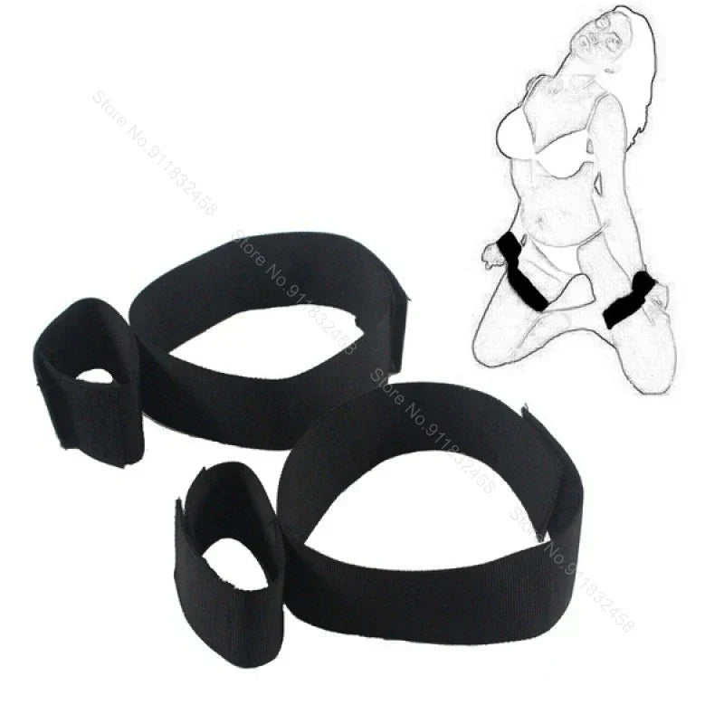 เซ็กส์ทอย อุปกรณ์ BDSM ทำจากผ้าฝ้าย, กุญแจมือ, หมอนรองขาเซ็กซี่, เข็มขัดรัด, ของเล่นคู่รักช่วยในการถึงจุดสุดยอด