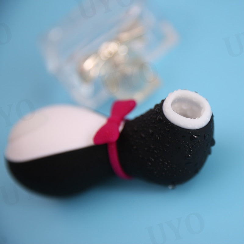 Satisfyer Pro Penguin Sucking Clit Stimulates G-Spot Silicone Vibration Nipple Sucker Erotic Cartoon Adult Toy Vibrator For Women