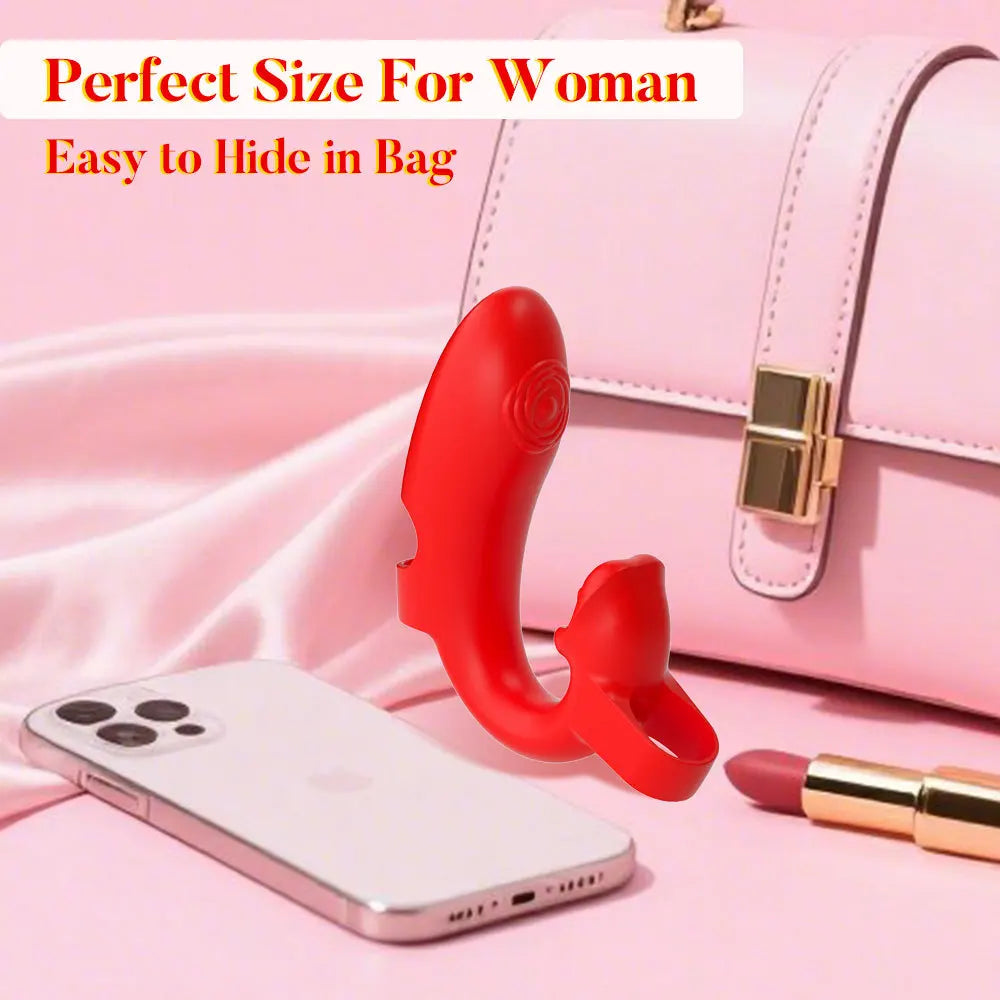 2in1 Wear Finger Vibrator Clitoral G Spot Trigger Stimulator 10 Speed Vaginal Massager Masturbation Sex Toy For women Adult 18
