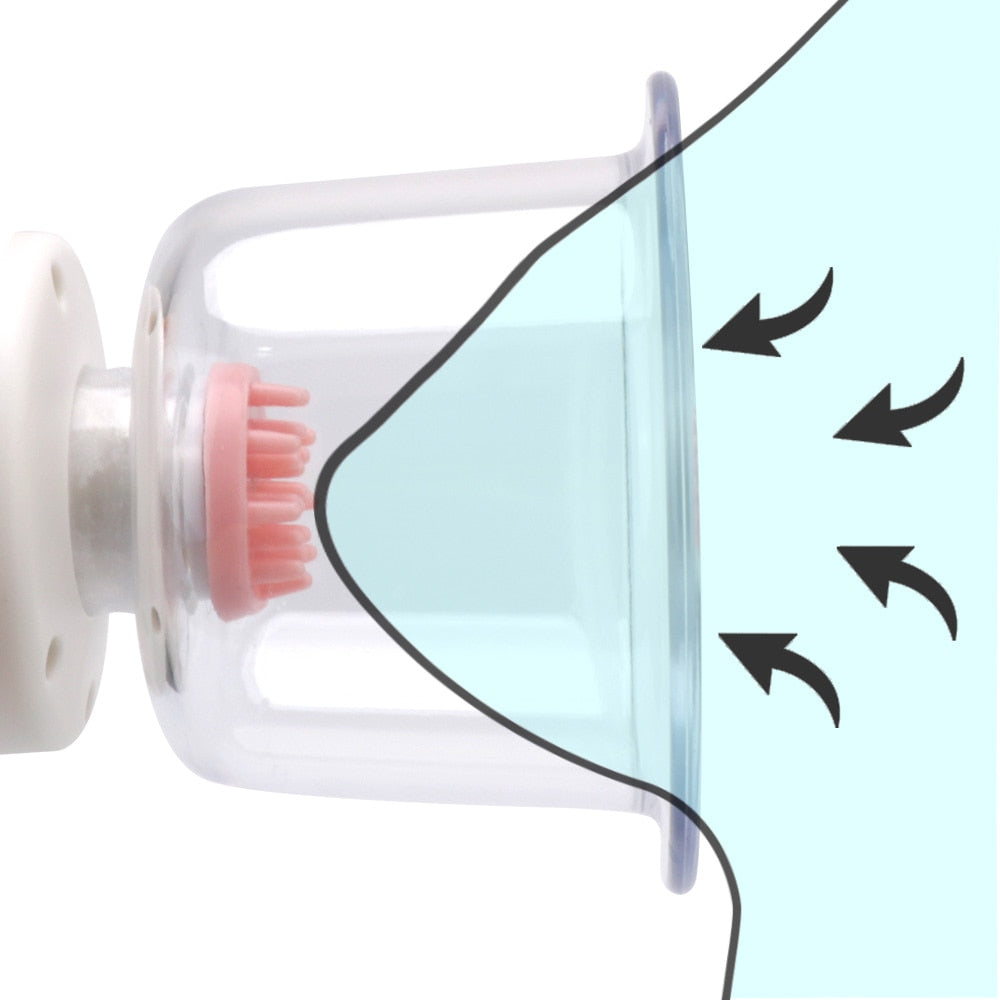 ของเล่นทางเพศสำหรับผู้หญิง เครื่องนวดหน้าอก การกระตุ้นแบบหมุน เครื่องปั๊มนม เครื่องขยายเต้านม เครื่องสั่นเลียหัวนม เครื่องดูดหัวนม ร้านเซ็กซ์ช็อป