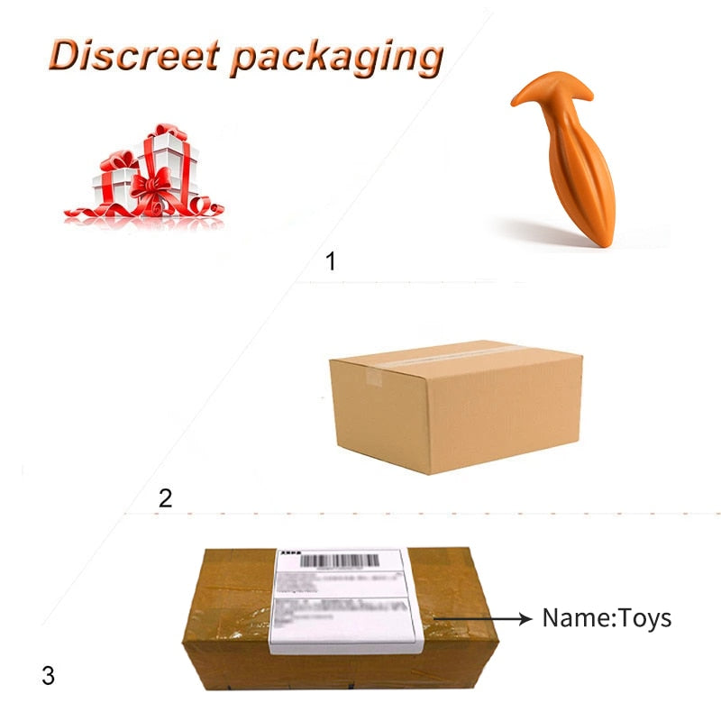 Soft Silicone Butt Plug Dildo for Women Lesbian Anal Plug Sex Toys for Men Big Dildo Butt Plugs Prostate Massage Anus Expansion