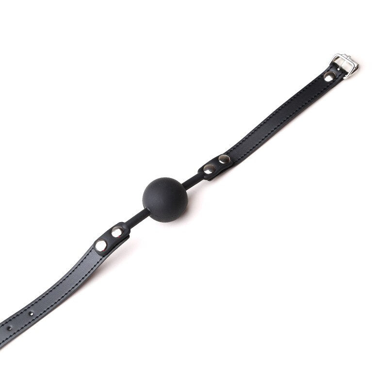 Soft Silicone Oral Gag Ball Whip BDSM Bondage Gear Slave Fetish Open Mouth Breathable Exotic Sex Toys for Couples Women Cosplay