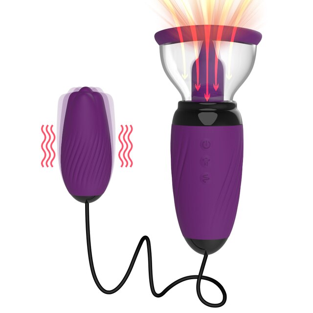 Sucking Vibrator Clit Stimulator ลิ้นเลียของเล่น G-Spot Bullet Vibrator เต้านม Nipple Sucker Vibrator หญิงนวด