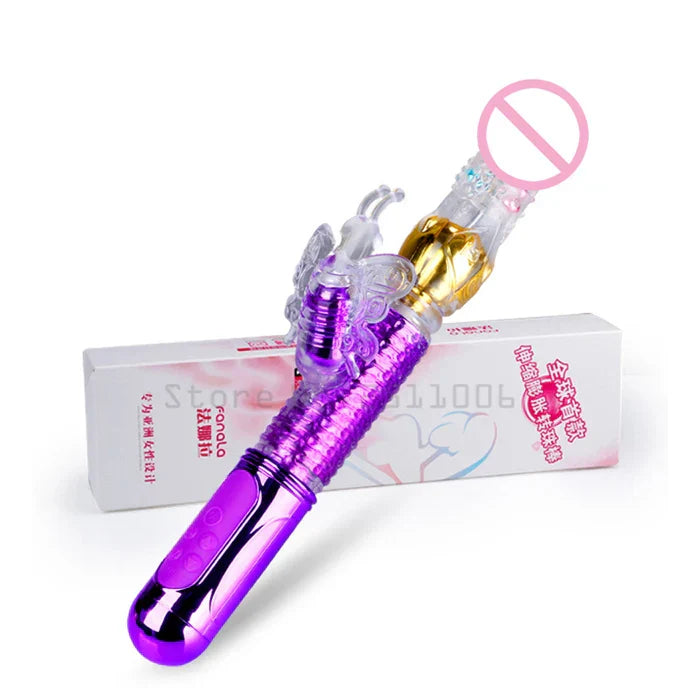 เครื่องนวดสั่นแบบยืดหดได้ USB สำหรับผู้หญิง อุปกรณ์ช่วยการมีเพศสัมพันธ์ ของเล่นทางเพศสำหรับผู้หญิง ผลิตภัณฑ์ทางเพศ เครื่องนวดสั่นรูปแท่ง