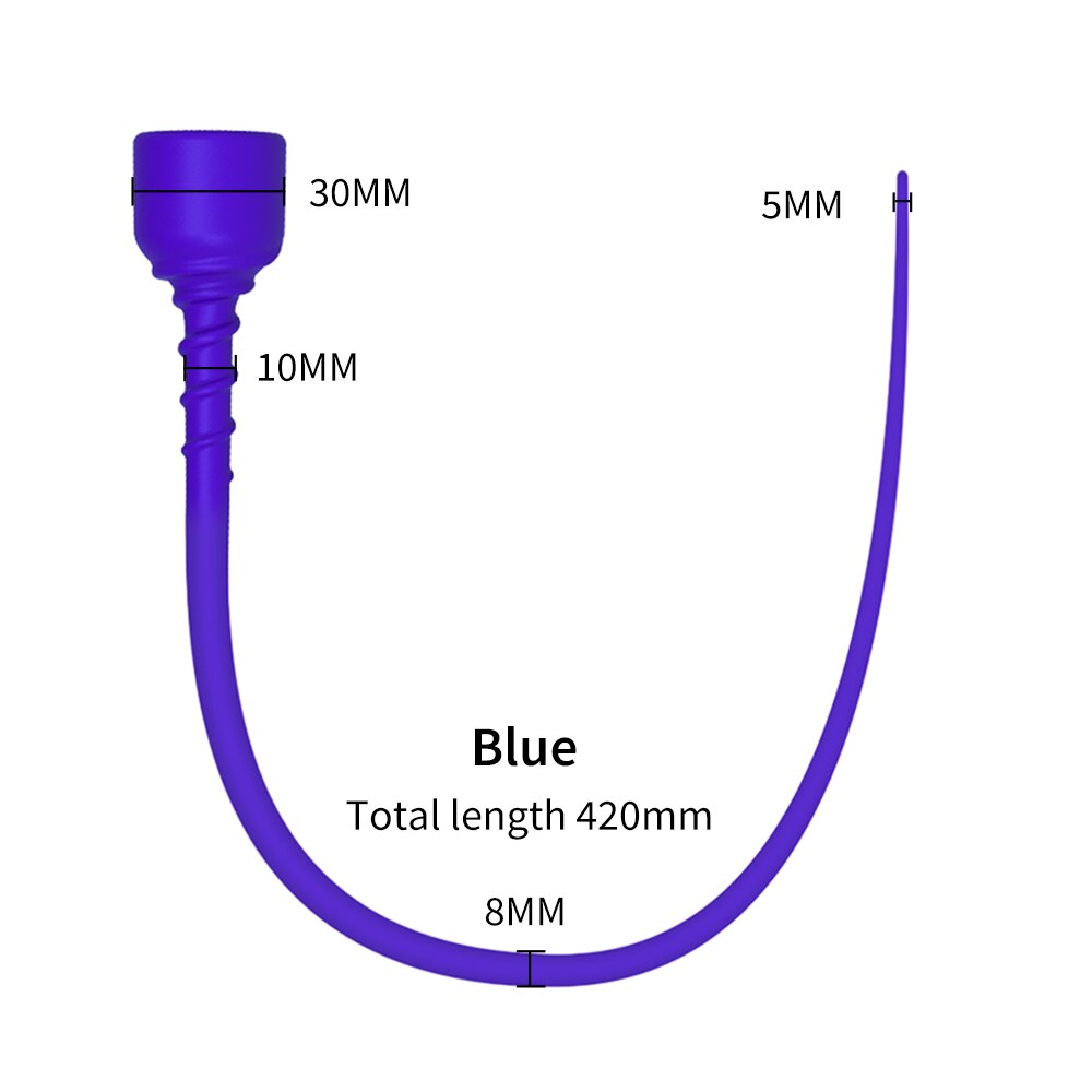 Urethral Suction Cup Penis Stimulator Urethral Plug Dilator Long Silicone Horse Rod Prostate Stimulator Sex Toys For Gay