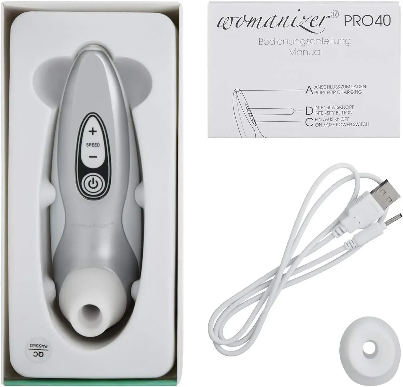Womanizer Liberty เครื่องดูดกระตุ้นปุ่มคลิตอริส Women's Jumping Egg ของเล่นดูดกระตุ้นอารมณ์ทางเพศ 6 ระดับ เครื่องนวดกระตุ้นอวัยวะเพศหญิงเพื่อจุดสุดยอด ของเล่นทางเพศ
