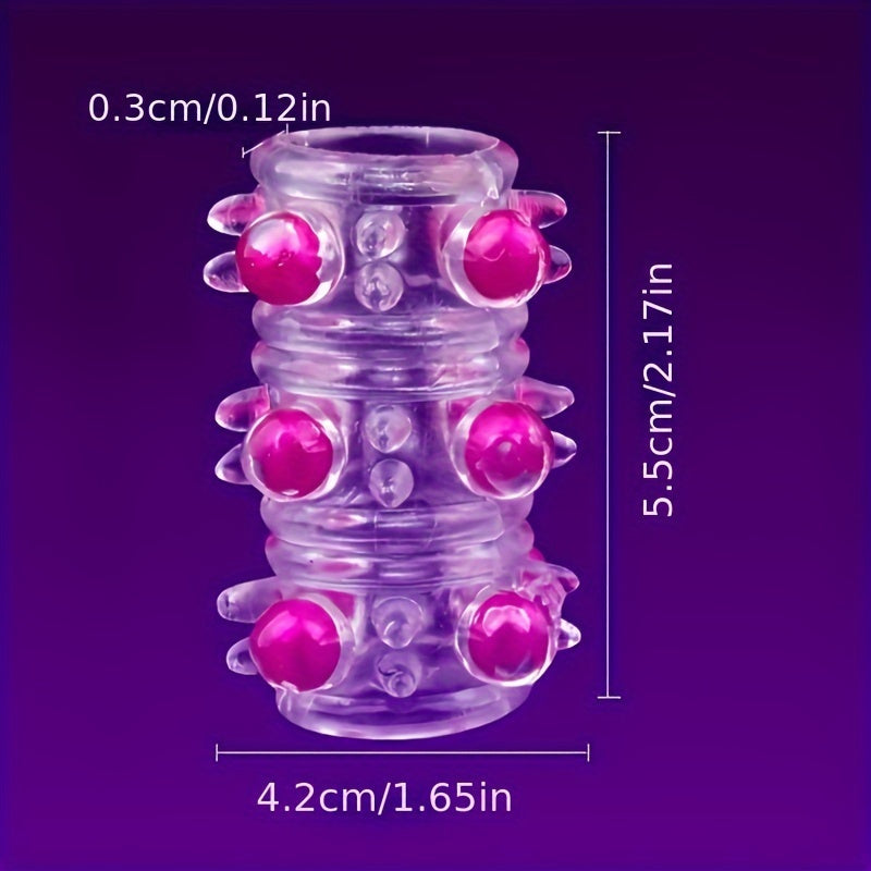 Men's Soft Silicone Penis Ring. Cock Ring For Last Longer Harder Stronger Erection. Pleasure Enhancing Sex Toy For Men Couples